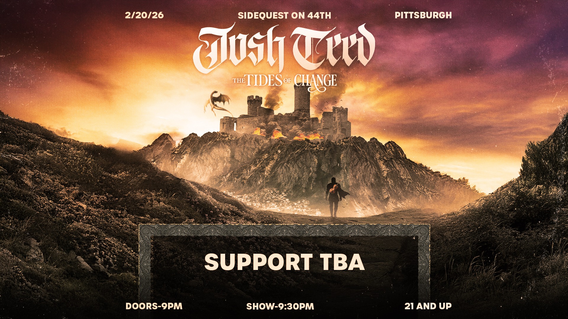 Josh Teed: Tides of Change Tour - Pittsburgh cover image