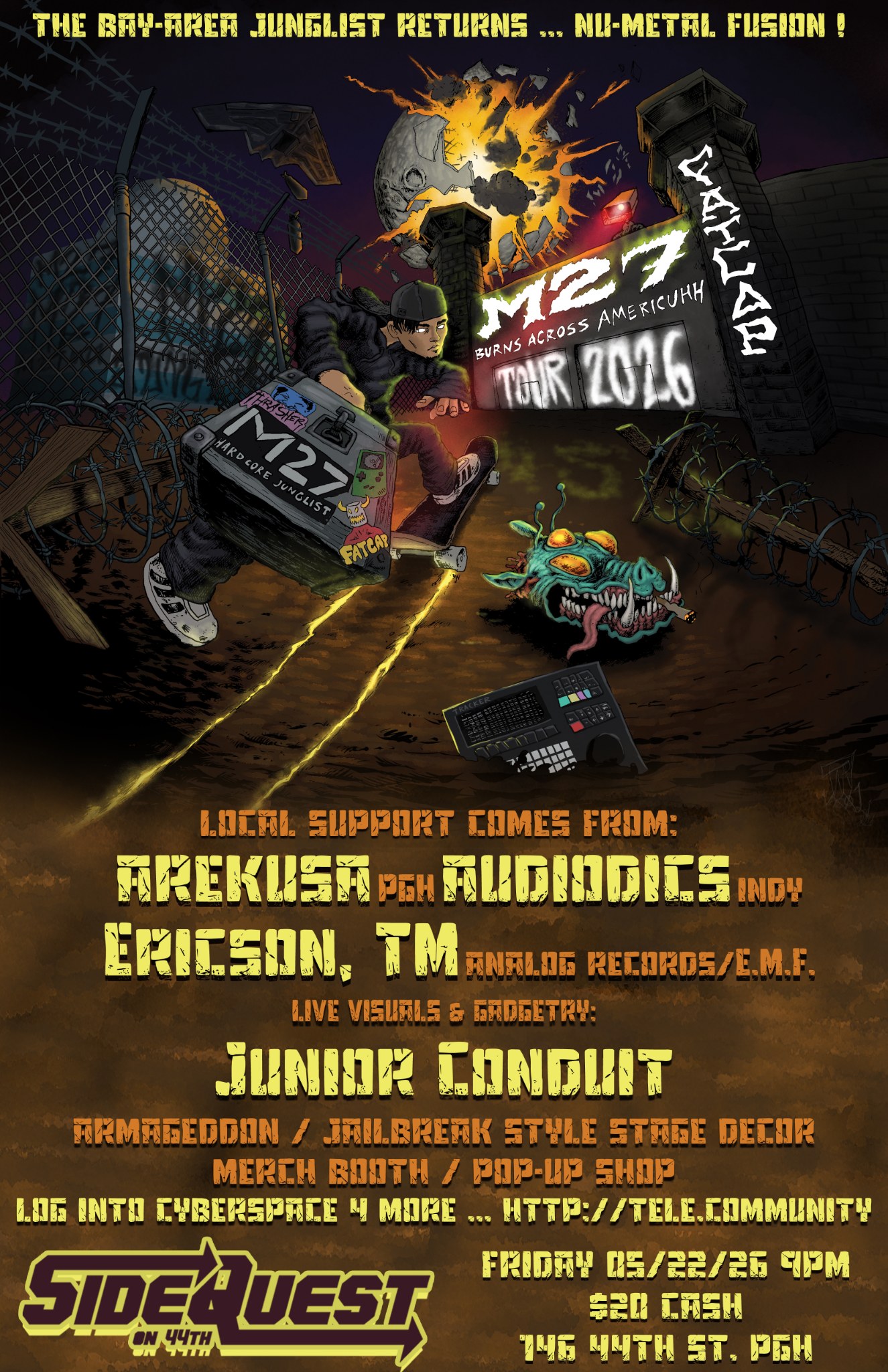 M27 tour 2026 cover image