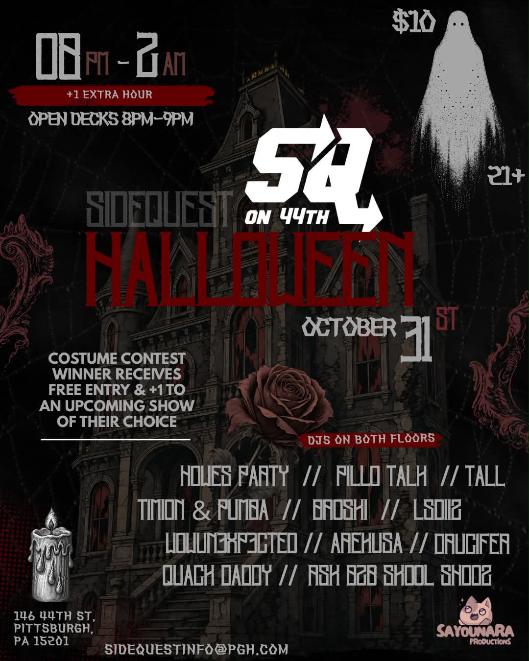 Halloween at sidequest  cover image
