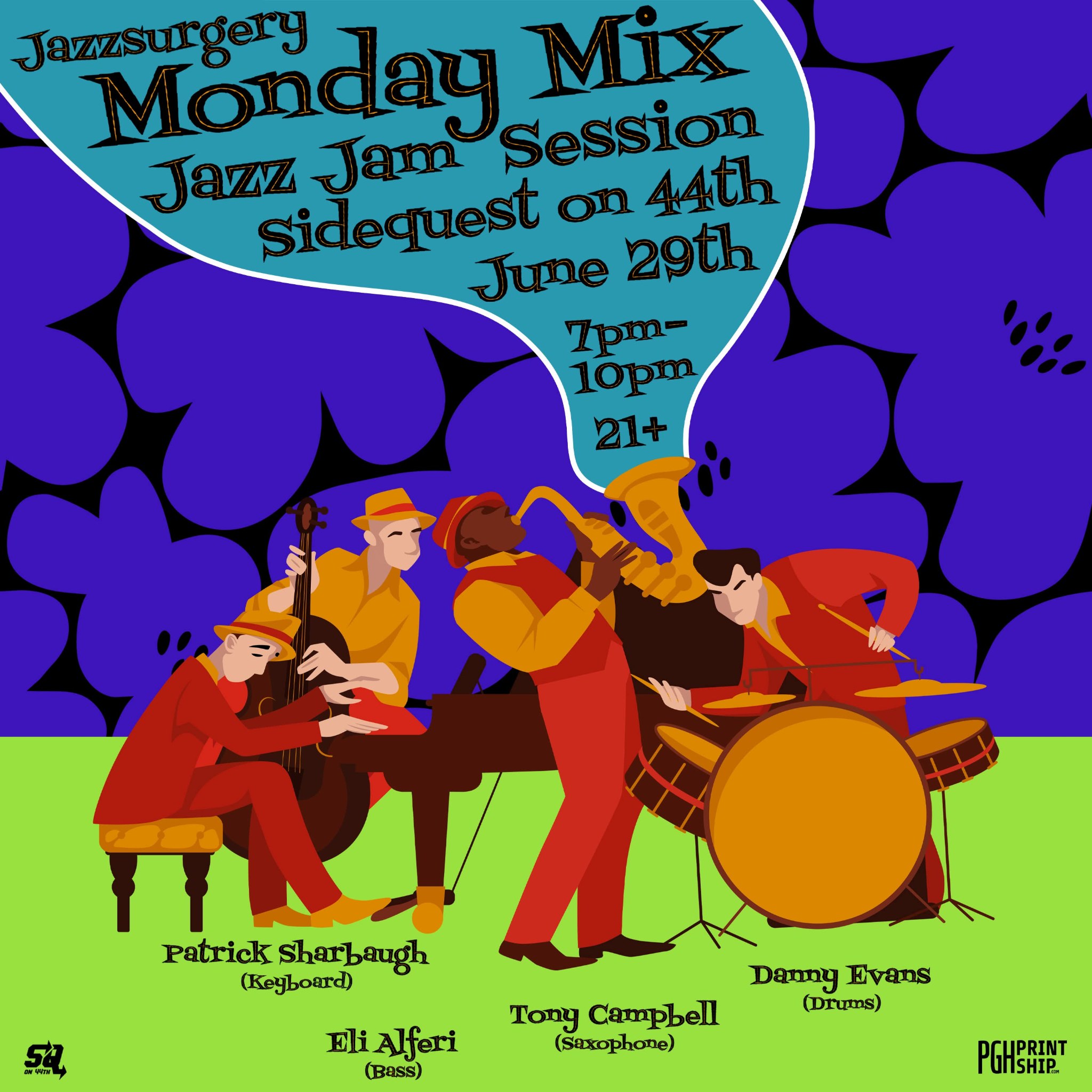Monday mix jazz jam session cover image